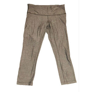 Lululemon Women’s 6 Crop Pant Slate Gray Yoga Gym